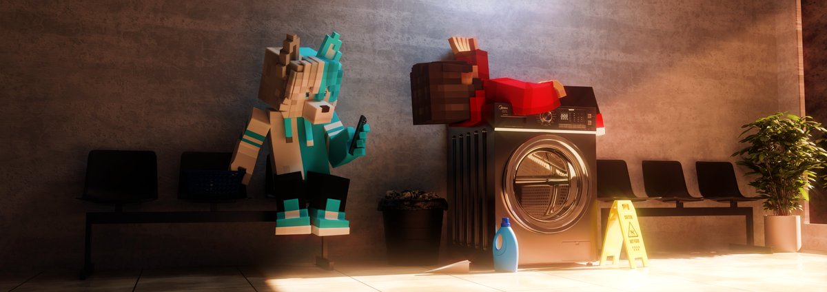 EvilBoyMC's tweet photo. laundromat

#Minecraft #blender3D https://t.co/ON6JBRcKNe