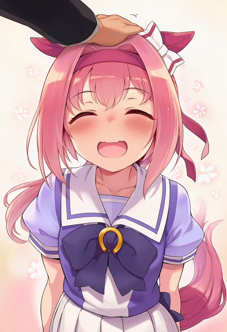 pat pat #umamusume #haruurara