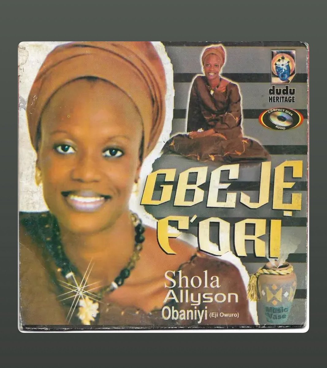 OluwaLargess's tweet photo. This is so true …. I love her 😍 so much and her sounds have a way of reaching me, that jam “ e gbe je fori ” especially the 3rd verse played a huge role in my life, during my humble beginnings that nothing seems to work out for me , so broke that a church rat would see me and feel pompous, depression  sets in my friends where doing well and I was stagnant without growth for years, my elder sister spoke to me one day and referred me to go listen again to that song but this time I should do that with an open heart,  “e wo  eni ti ori o se ni oloro ko ba ri alafia fi saye ” this line changed it all … from a depressive state I gained strength and surrendered all, now looking back at myself now from where I stand its a long reach and I am grateful that I received grace and was fortunate enough to receive Gods mercy … so I can’t stop loving aunty sola ooo that song changed my life …. 
@thesolaallyson