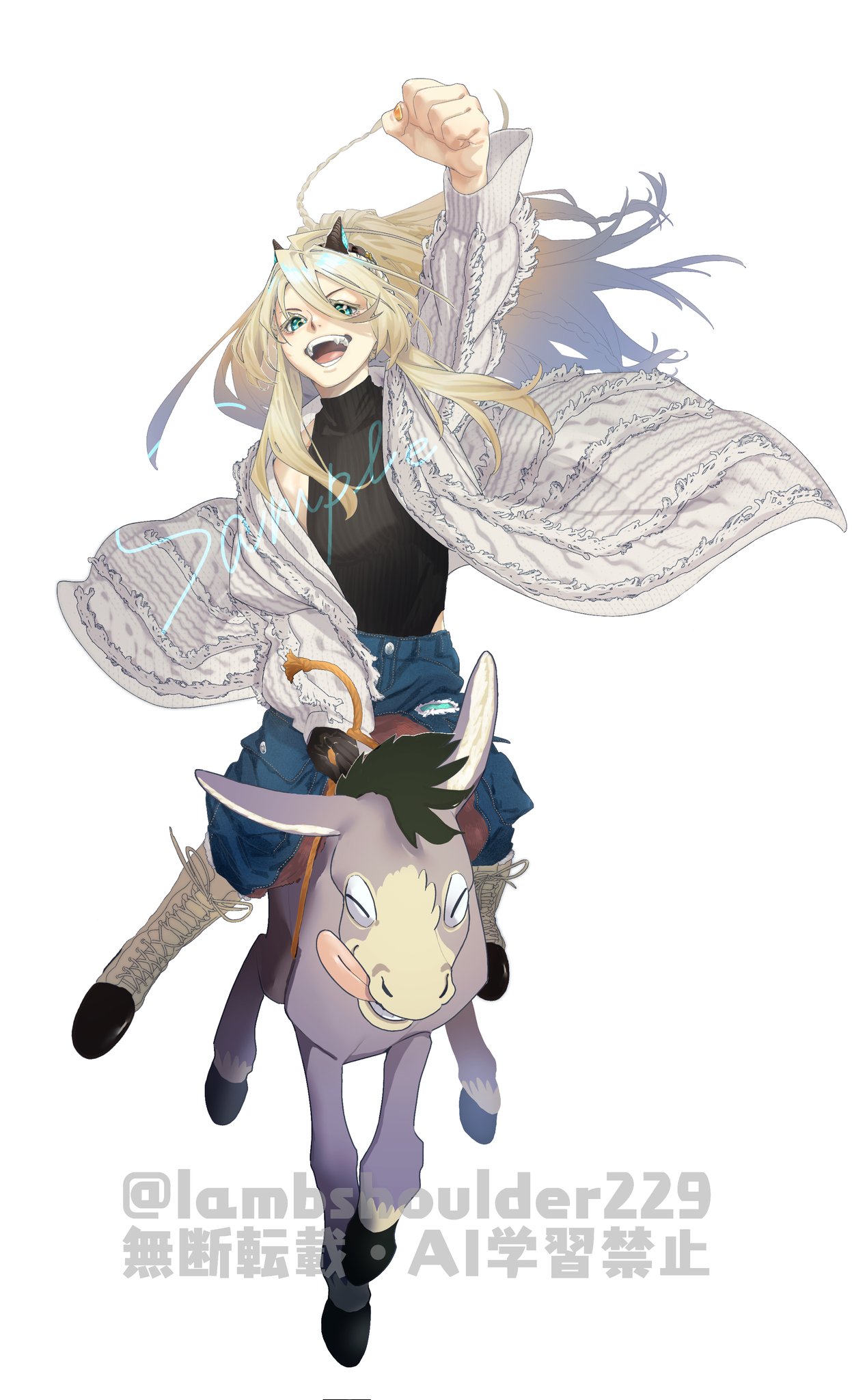 とももん　ペアキャラ　手描き　イラスト　リクエスト とももん様専用 ペアキャラ 手描き イラスト リクエスト