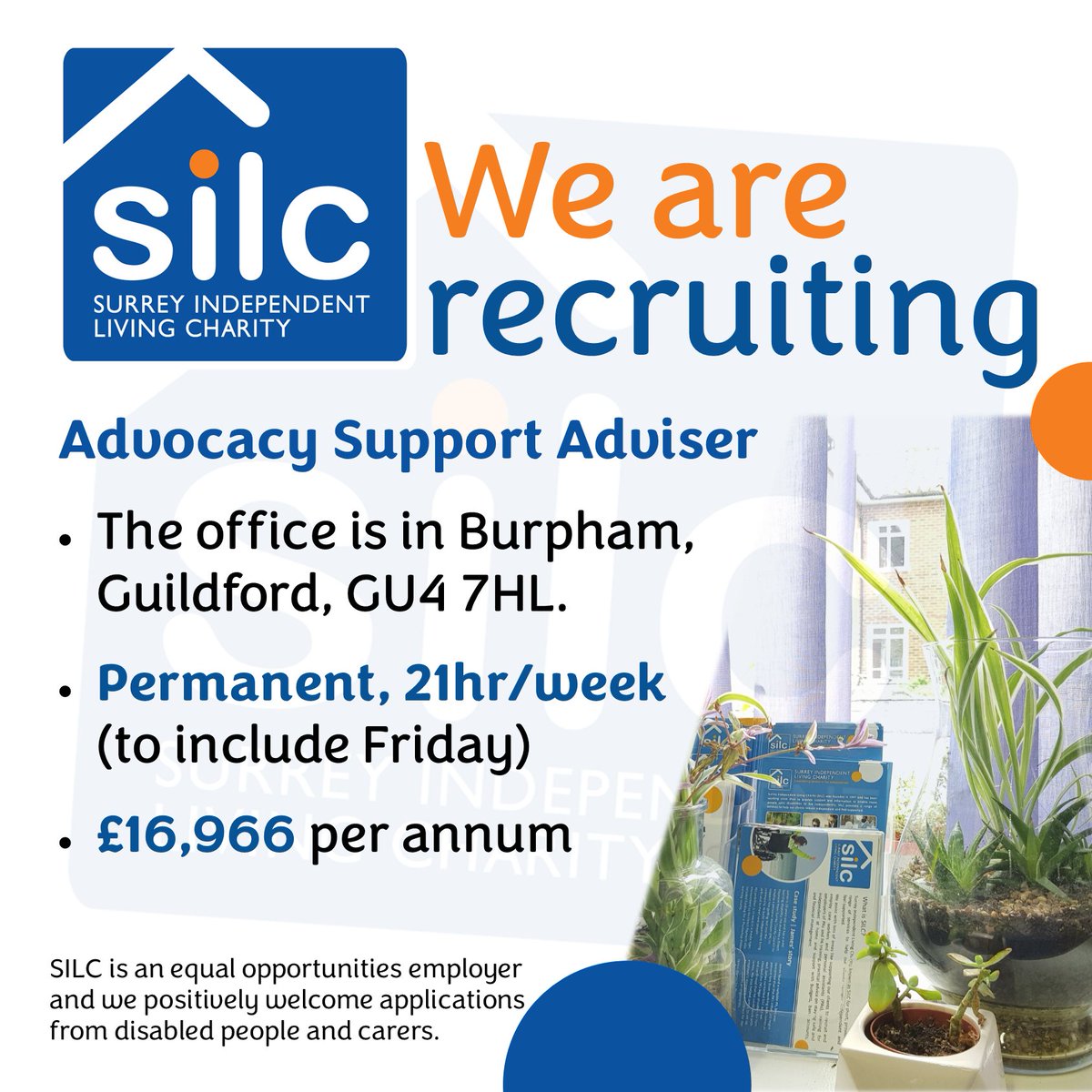 SILC (@surreyilc) on Twitter photo Are you a great communicator, organised, have great IT skills and are committed to providing outstanding advice & support to clients? If so, apply to join our team & make a real difference to people in Surrey needing Complaints Advocacy.
totaljobs.com/job/105212850
<a href="/JCPSurreySussex/">JCP in Sussex and Surrey</a> Are you a great communicator, organised, have great IT skills and are committed to providing outstanding advice & support to clients? If so, apply to join our team & make a real difference to people in Surrey needing Complaints Advocacy.
totaljobs.com/job/105212850
<a href="/JCPSurreySussex/">JCP in Sussex and Surrey</a>