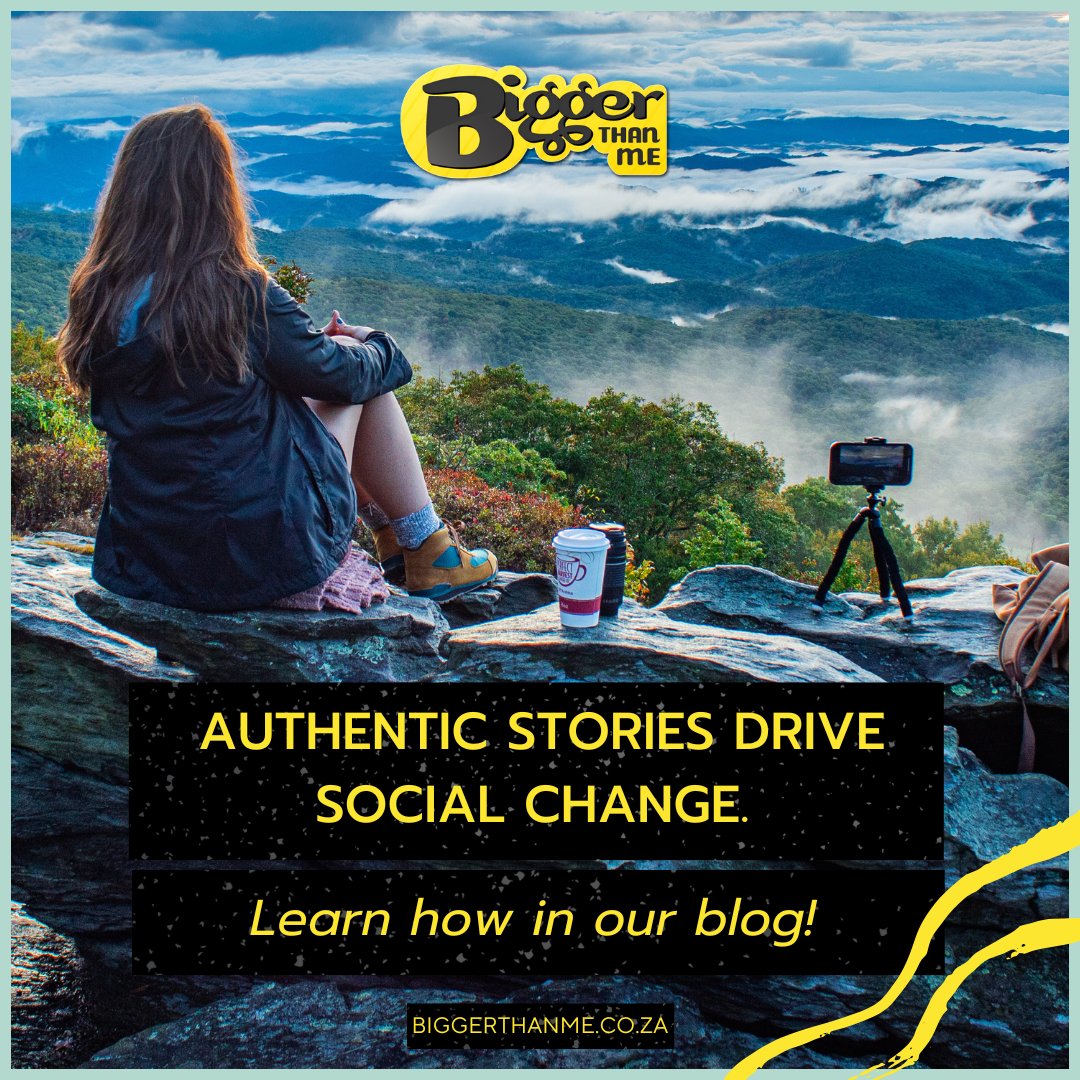 Storytelling is the heart of social impact. 📖

Learn how authentic narratives can connect your brand with audiences and drive change in our newest blog.

Click to dive into the art of cause marketing! 👉 biggerthanme.co.za/our-blog/

#Storytelling #SocialChange #MarketingTrends