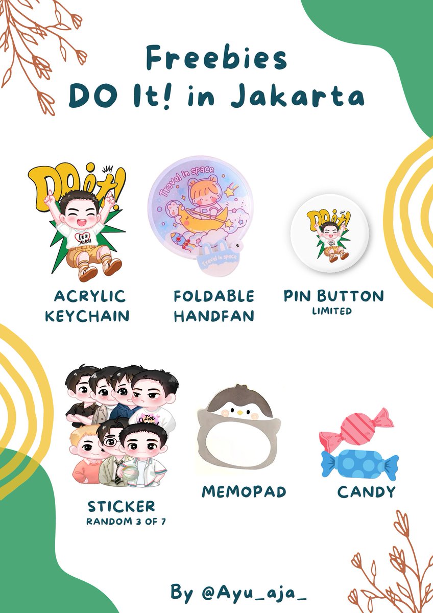 Ayu_aja_'s tweet photo. DOH KYUNGSOO SOLO CONCERT
<DO IT! IN JAKARTA>
special freebies by @Ayu_aja_

🗓️ 9 Agustus 2025
📍 Indonesia Arena

• ⁠find me &amp; say hi!👋
• ⁠open for trade freebies <3
• ⁠please do not sell/throw
• ⁠tag me if u get the freebies! https://t.co/0wnJOBRJNz