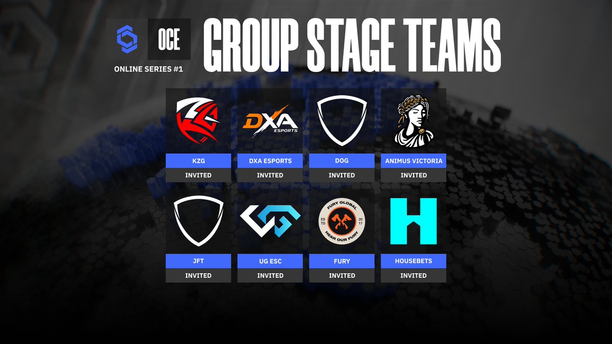 Champion of Champions Tour CS2 (@cct_cs) on Twitter photo HELLO OCEANIA π
Group Stage Teams π¨
<a href="/KZG_AU/">KZG</a>
<a href="/DXAEsports/">DXA</a>
DOG
<a href="/AnimusVictoria/">ANV</a>
Justice For Tomorrow
<a href="/UG_ESC/">Underground Esports Club</a>
<a href="/FURY_Global/">FURY</a>
<a href="/Housebetscom/">Housebets.com</a> HELLO OCEANIA π
Group Stage Teams π¨
<a href="/KZG_AU/">KZG</a>
<a href="/DXAEsports/">DXA</a>
DOG
<a href="/AnimusVictoria/">ANV</a>
Justice For Tomorrow
<a href="/UG_ESC/">Underground Esports Club</a>
<a href="/FURY_Global/">FURY</a>
<a href="/Housebetscom/">Housebets.com</a>
