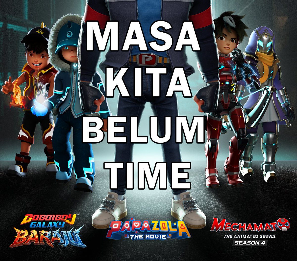 Penantian anda, sangat bermakna bagi kami.
Kami tahu ramai yang tak sabar menantikan kesemua konten baharu dari Monsta, terutamanya BoBoiBoy Arc Baraju. Terima kasih dari lubuk hati kami yang paling dalam. Sokongan anda benar-benar menyentuh hati.
Namun begitu, kami memohon maaf