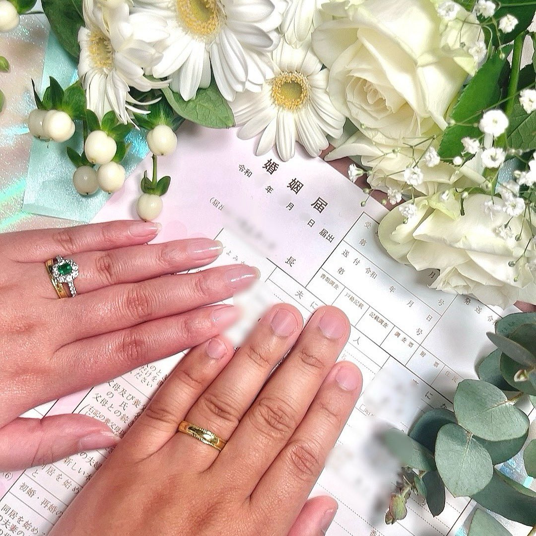 rie__lycka's tweet photo. 結婚しました💍

これ以上ない最高のパートナーと結婚しました！

引き続きよろしくお願いします🫶🏽 https://t.co/5YEqdA4j5m