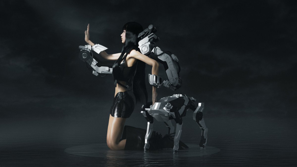 aeaea_official's tweet photo. Where flesh meets code, a new kind of evolution begins.

Aeaea is the frontier of human-machine unity. https://t.co/xHRLbrOMis