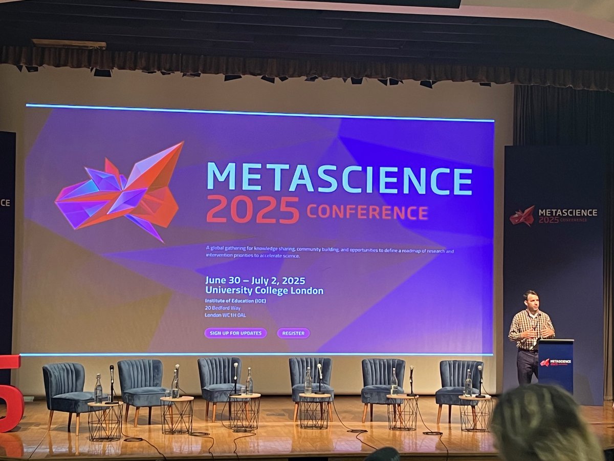 iRISE_EU's tweet image. As we start Day 3 of Metascience 2025, marked by the launch of the Metascience Alliance, we have heard compelling presentations from experts spanning diverse sectors with presentations focussed on forging new institutions and alliances.
#Metascience2025 #Collaboration