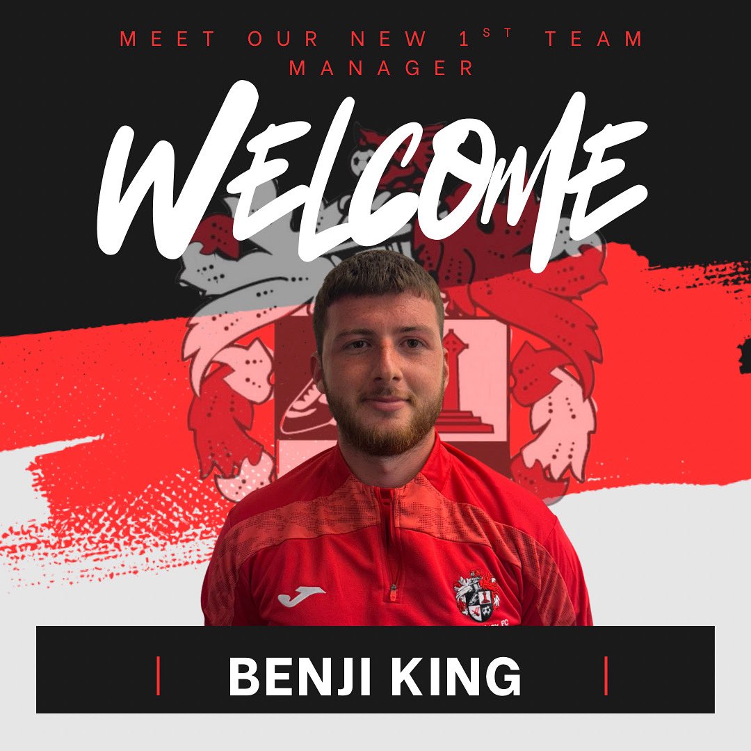 New 1st Team Manager Benji King

Benji is a UFEA qualified coach and brings a wealth of knowledge and experience to the club. 

Previous experience at Worle, Bridgwater and Cardiff Women.

He’s been putting the lads through their paces already and we are all delighted to have him