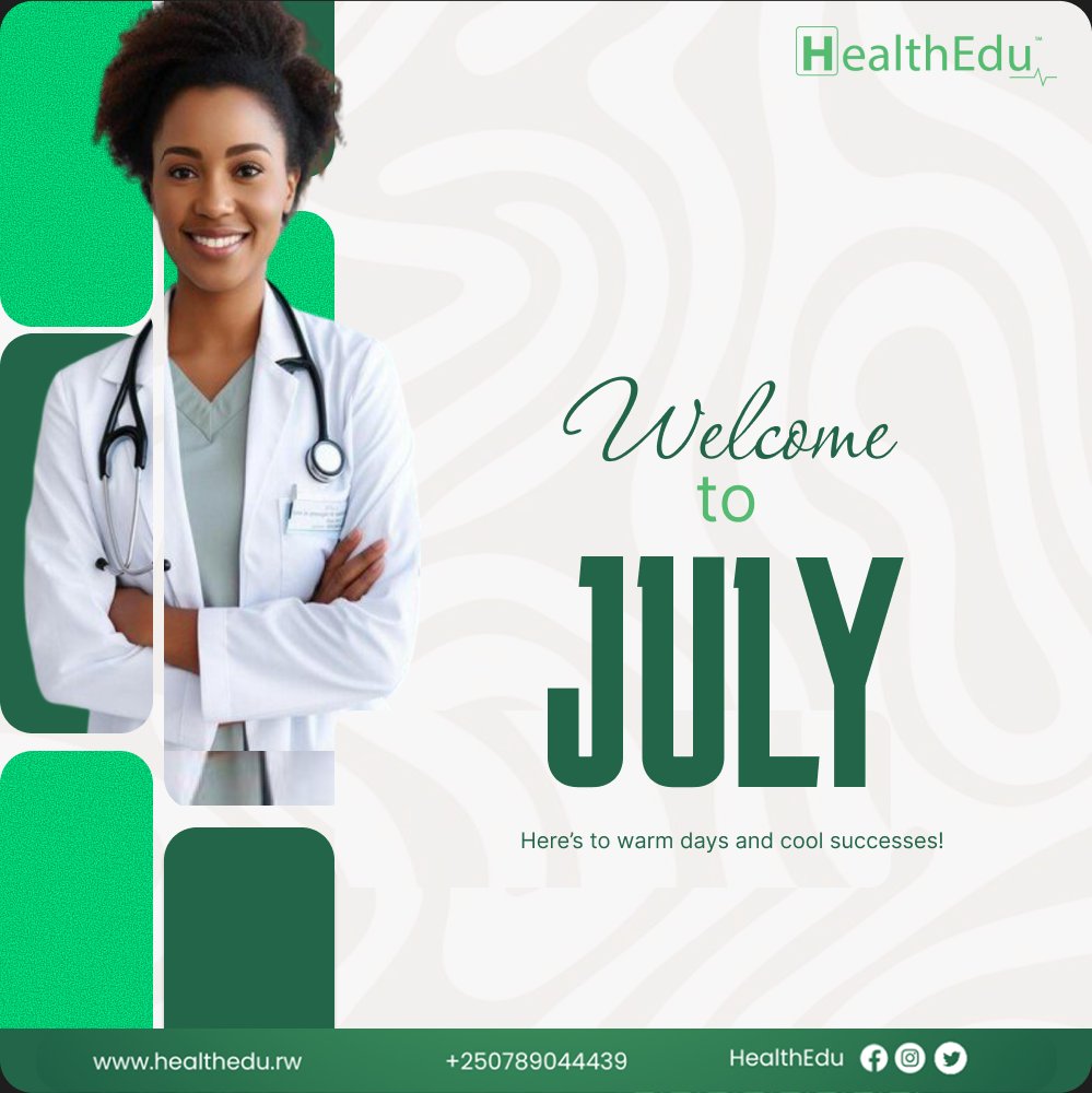 July is here! Time to refresh your mind and upgrade your knowledge with HealthEdu’s top courses. 💡🎓 #JulyGoals #HealthEducation
#SummerLearning #HealthEdu
#ContinuousLearning
