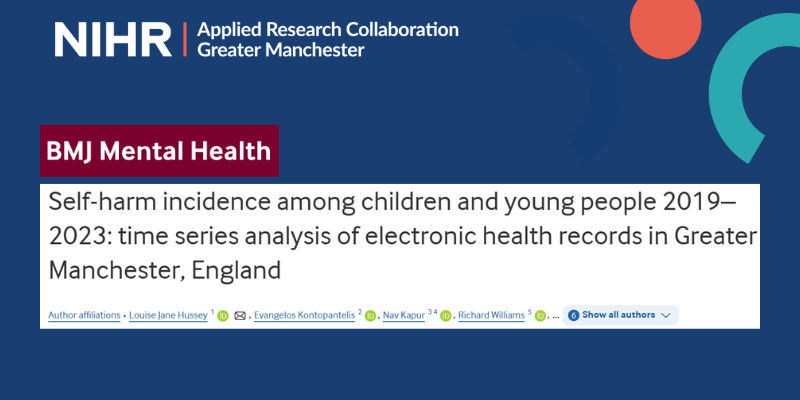 ARC_GM_'s tweet image. 📰New research using #GreaterManchester Care Record data reveals key trends in self-harm among 10–24-year-olds from 2019 to 2023.

Link to paper 🔗bit.ly/3I7jAt3

ARC-GM project ℹ️bit.ly/4klAFwO

#MentalHealthResearch #MentalHealth