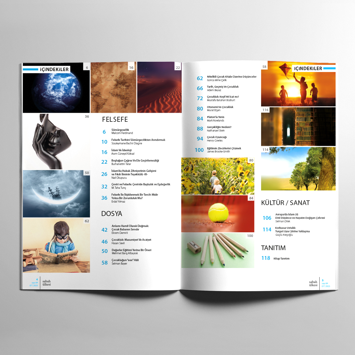 84. Sayımız yayımlandı! “Bir gün ana-baba olun siz de anlarsınız”ın yerini tutmayacak ama “Bakmak hayatın sırlarından biridir. İnsan bakmayı öğrenerek görmeye başlar.” Bu sayımızda “çocuğa, çocukluğa” bakmayı denedik.
Derginin tamamı: tinyurl.com/3m93er5k
İyi okumalar dileriz.
