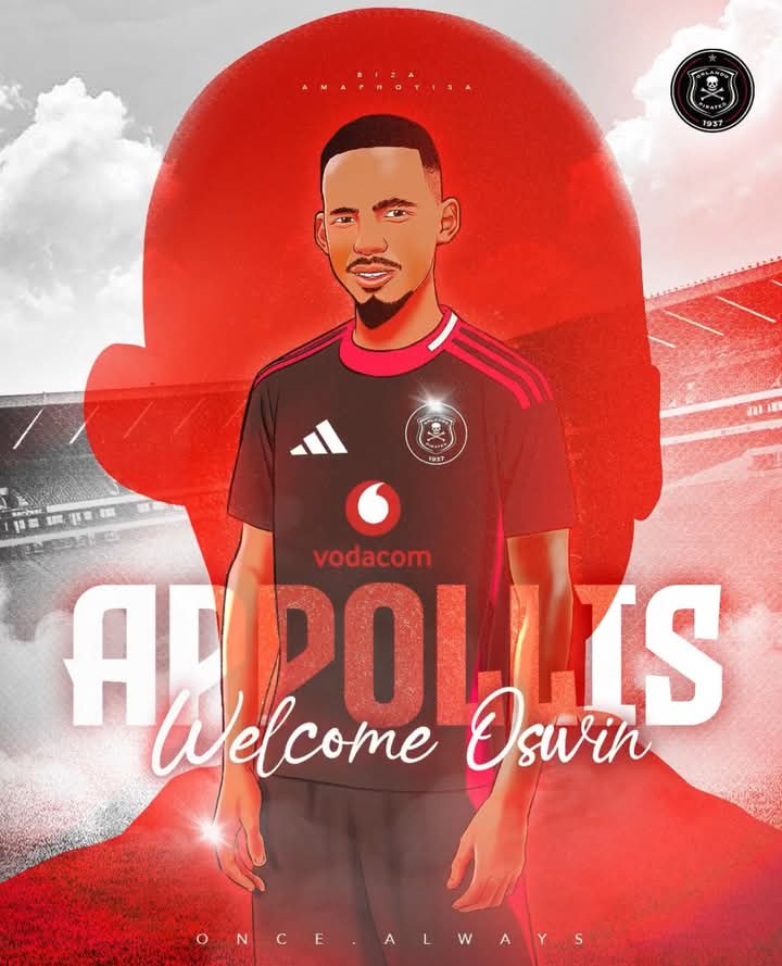 SoccerMonitor's tweet photo. #BetwayPrem | PIRATES LAND APPOLLIS
Orlando Pirates have confirmed the signing of Bafana Bafana winger Oswin Appollis from Polokwane City.
#OnceAlways #SoccerMonitor https://t.co/Q9R87sODSS