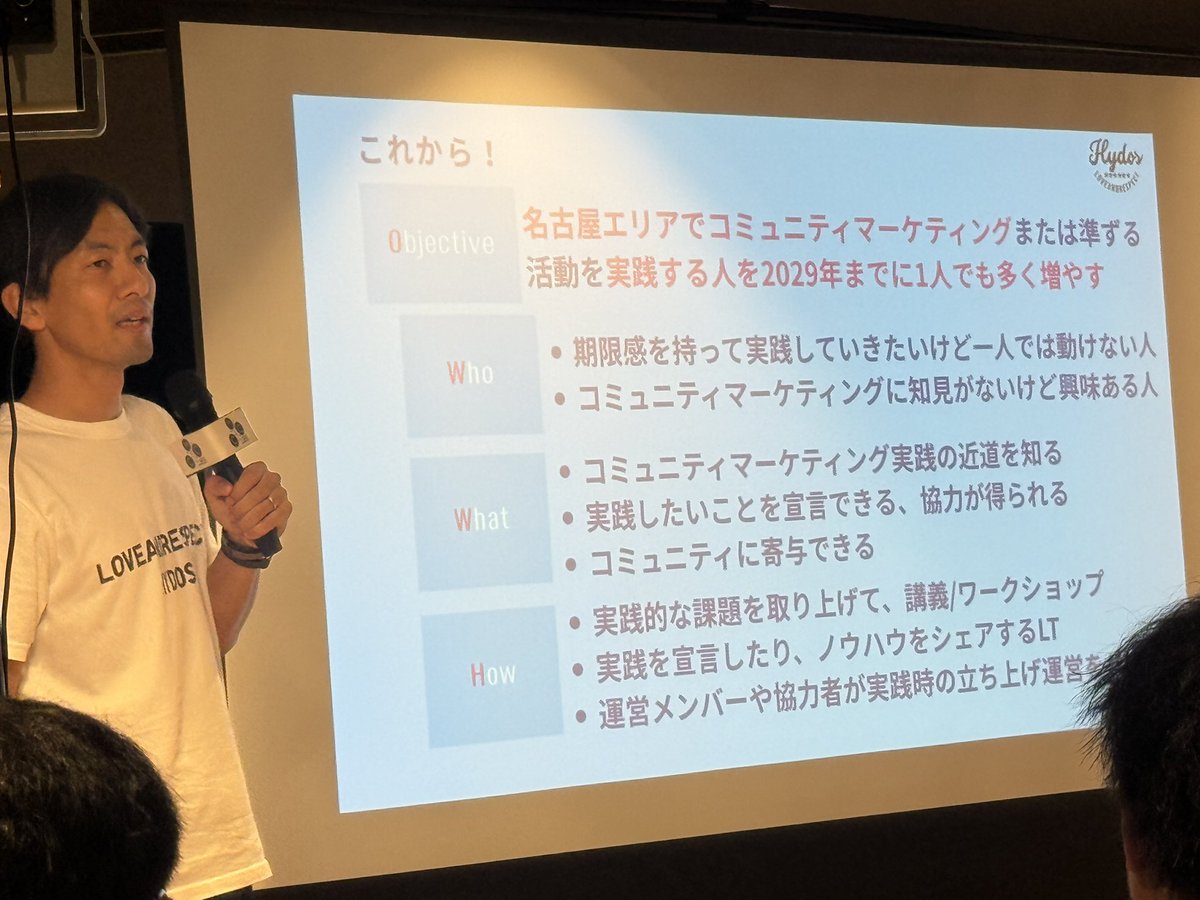 UkyoSatake's tweet photo. 大阪の運営もOWWHが必要やなー
#CMC_Meetup https://t.co/LCsprGITBW