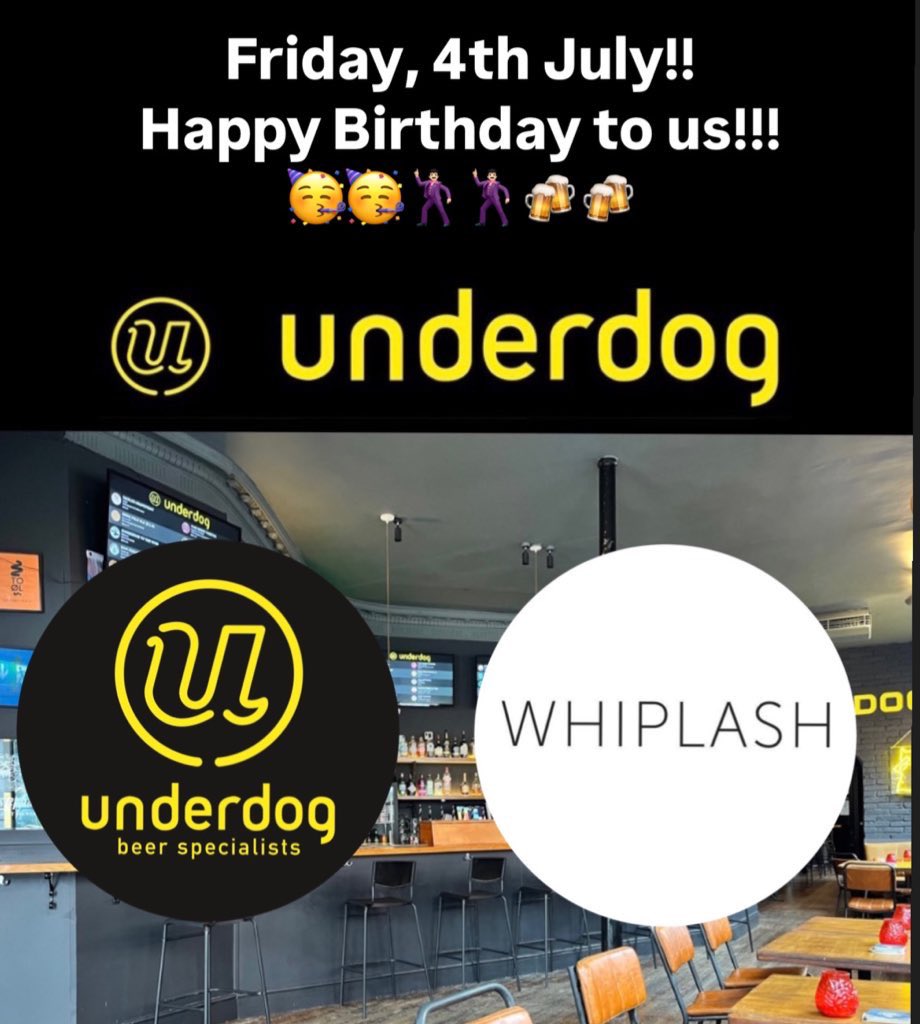 Happy Birthday to us!! It’s our 8th birthday this Friday!! We’re holding our biggest ever TTO with the lads from Whiplash!! You’re all invited!! All WHIPLASH beers will be €6 on Friday evening!! 
🥳🥳🕺🏻🕺🏻🍻🍻