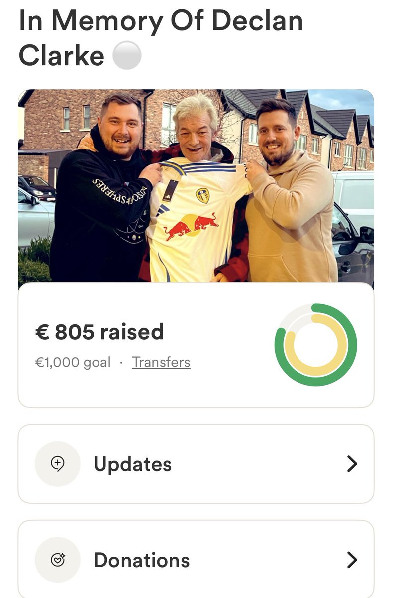 💛60KM FOR DAD - UPDATE💛 

Absolutely blown away, we’ve now raised €805 so far for the Irish Heart Foundation in memory of our amazing Dad 💙🤍💛

Yesterday I hit the road for my first proper training ride – 15km Done ✅ (Not going to lie the Arse is sore🤣)

It was emotional,