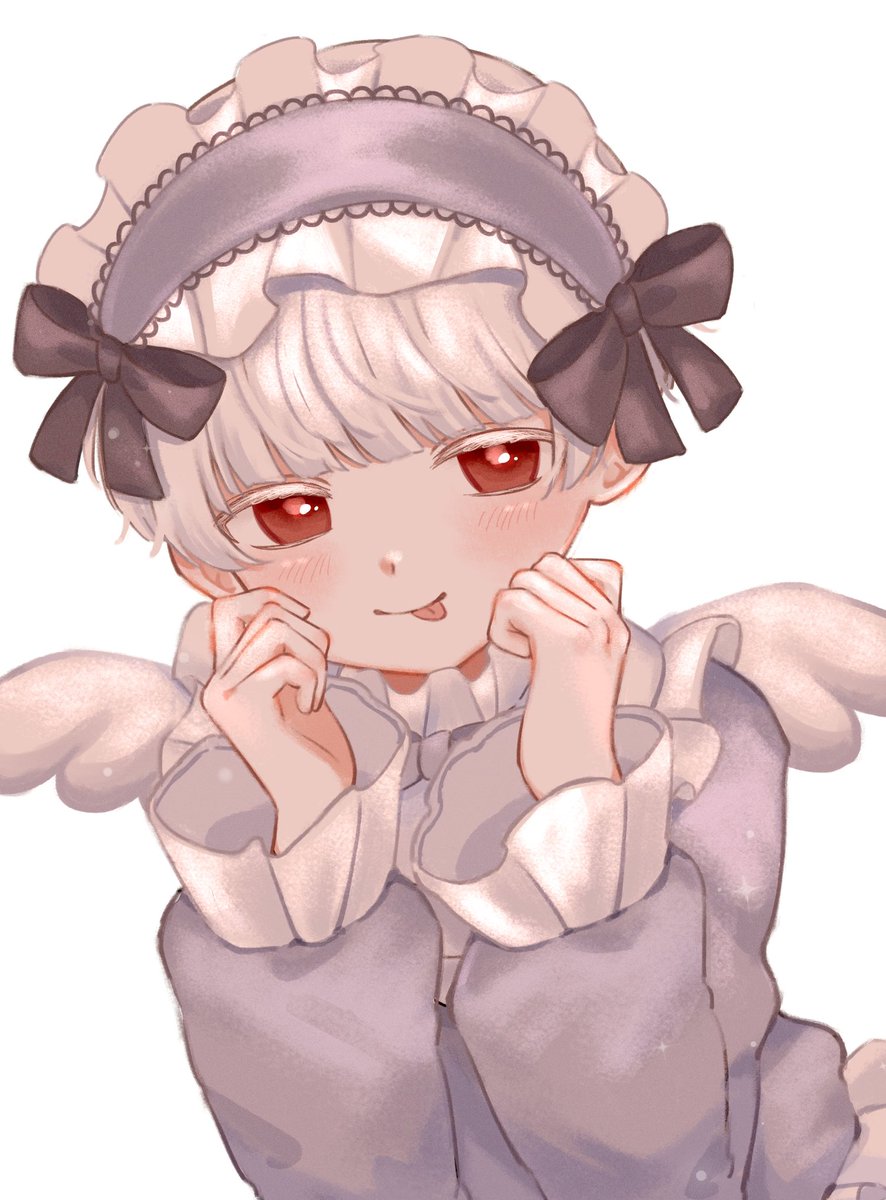 lilymofumofu's tweet image. メイド男の娘OC