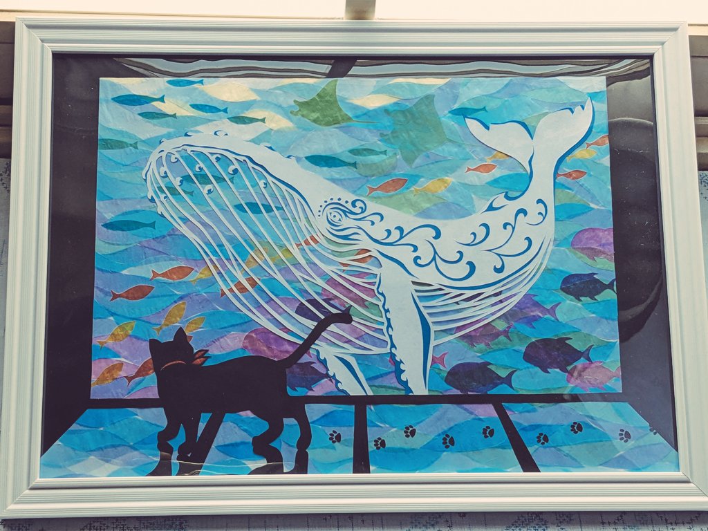 『涼』を求めて
···あっちぃ🥵
#切り絵