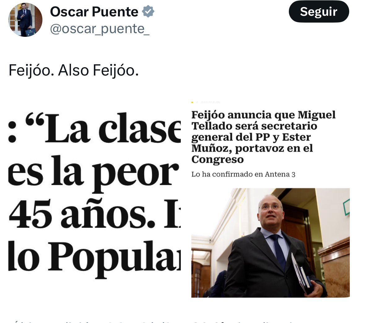 ¡Hombre ministro! ¡Estás vivo! Los que se han pasado 14 horas en un tren ayer esperaban tu ayuda y no sabían dónde andabas.  

Me sorprende que tengas tiempo para tuitear con la que tienes liada en el Ministerio. Arregla lo de los trenes y suelta el móvil. Disfruta del Comité
