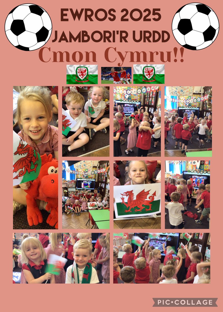 Ysgol Parcyrhun (@ysgolparcyrhun) on Twitter photo Cmon Cymru!!! ⚽️🏴 Am hwyl yn cefnogi tîm Cymru yn y jambori bore 'ma gydag ysgolion Cymru a Mr Urdd!! Pob lwc ferched! #jambori25 <a href="/Urdd/">Urdd Gobaith Cymru</a> Cmon Cymru!!! ⚽️🏴 Am hwyl yn cefnogi tîm Cymru yn y jambori bore 'ma gydag ysgolion Cymru a Mr Urdd!! Pob lwc ferched! #jambori25 <a href="/Urdd/">Urdd Gobaith Cymru</a>