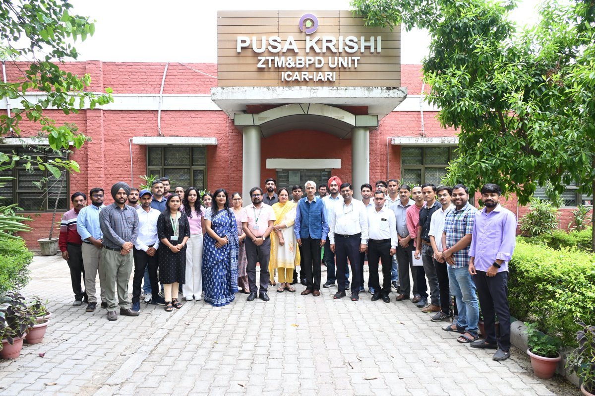 🌱 Empowering Agripreneurs!
The Agripreneurship Development Program on “Soil Testing and Water Quality Assessment” kicked off today, 02 July 2025, at the ZTM &amp; BPD Unit, IARI. 🚜
#Agripreneurship #SoilTesting #WaterQuality #IARI #SustainableFarming #AgriInnovation #StartupsInAgri