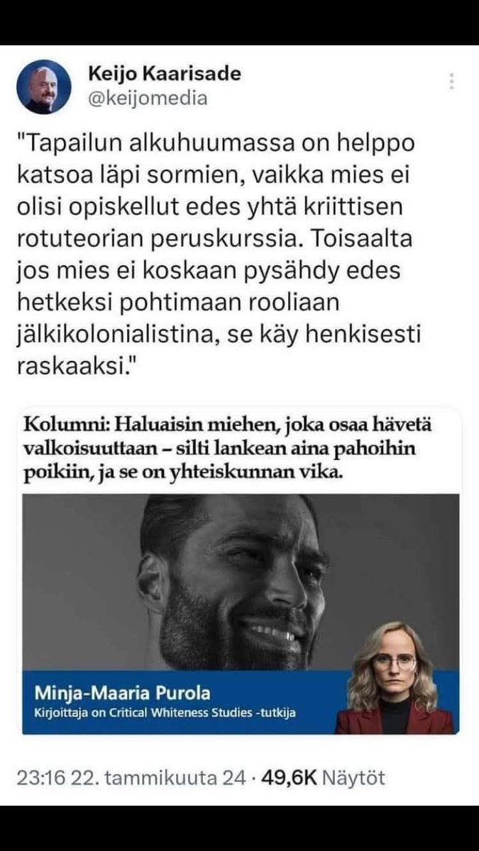 Voi veljet 😁😂🤣
#wokemindvirus