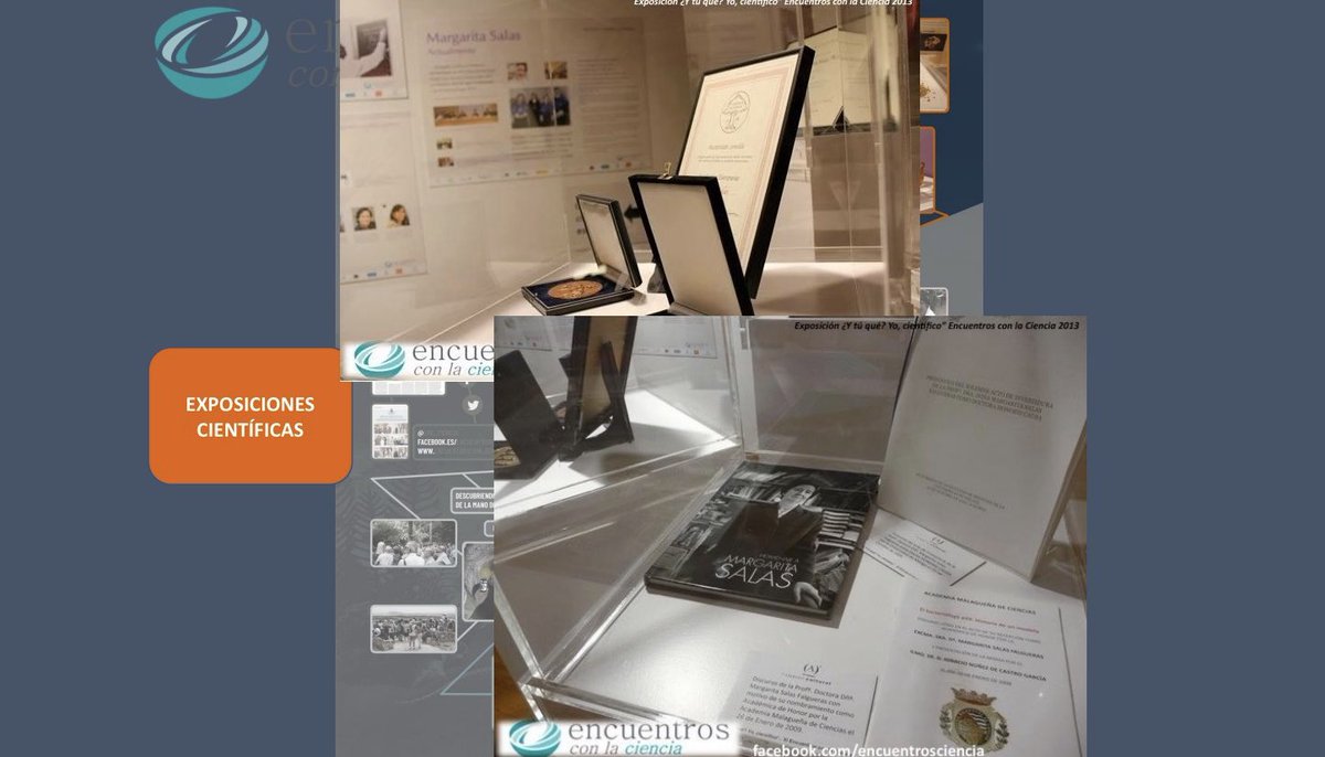 Enrique Viguera (@enriqueviguera) on Twitter photo Las exposiciones científicas <a href="/enc_ciencia/">Encuentros con la Ciencia</a> han viajado por muchos centros educativos. Destacar la colaboración de Margarita Salas <a href="/MsalasFundacion/">Fundación Margarita Salas</a> quien nos prestó premios y distinciones para la exposición “Yo científic@” Curso verano <a href="/fguma/">Fundación General UMA #FGUMAcontigo</a> <a href="/Ayto_Marbella/">Ayto. Marbella</a> Las exposiciones científicas <a href="/enc_ciencia/">Encuentros con la Ciencia</a> han viajado por muchos centros educativos. Destacar la colaboración de Margarita Salas <a href="/MsalasFundacion/">Fundación Margarita Salas</a> quien nos prestó premios y distinciones para la exposición “Yo científic@” Curso verano <a href="/fguma/">Fundación General UMA #FGUMAcontigo</a> <a href="/Ayto_Marbella/">Ayto. Marbella</a>