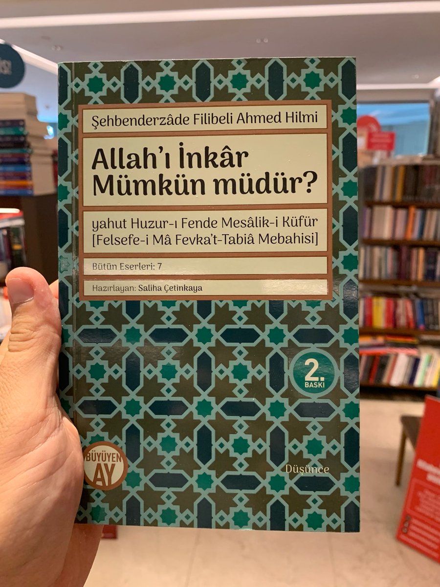 Şehbenderzâde Filibeli Ahmed Hilmi, Allah'ı İnkâr Mümkün müdür? adlı eseri üç maksadı ihtiva edecek tarzda tasnif ettiğini söyler. 
Buna göre, eser ilk olarak “Vâcibü'l Vücûd-ı nâ-mütenâhîyi” ispat maksadıyla yazılmıştır. 
İkinci olarak eser “felsefe-i mâ bâde't