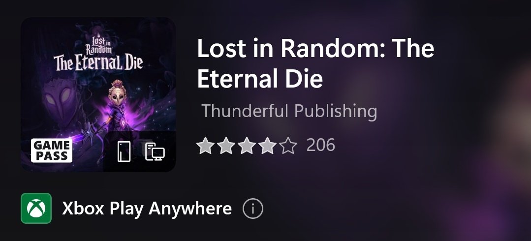 AnaAnsan3's tweet image. #LostinRandom is fun 👀 🤩

Available Day One on #XboxGamePass 💚

Supports #XboxPlayanywhere 💚

#Xbox