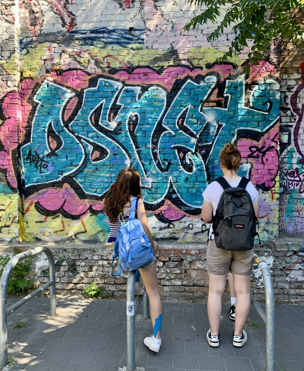 KESBathActWeek's tweet photo. A hot day 3 in Berlin opened with a street art tour
#AlwaysExploring #toosunnytobepunny https://t.co/d8btLlzw7I