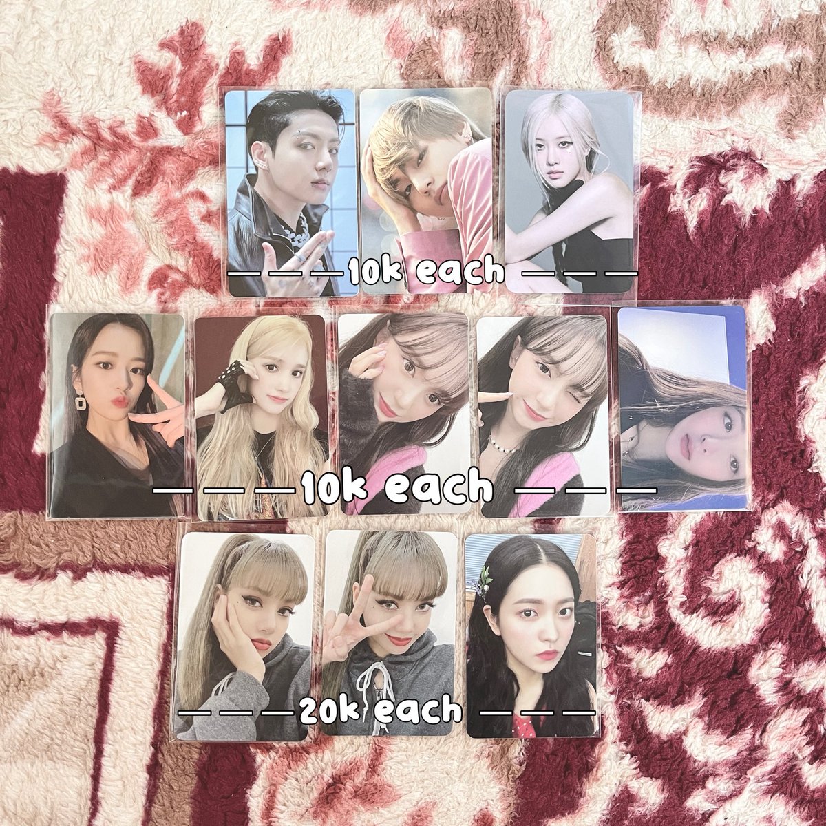 antzhuo's tweet photo. want to sell wts take all

 ︎ ︎ ︎ ︎ ︎ ︎ ︎ ✵ dom banjarmasin
 ︎ ︎ ︎ ︎ ︎ ︎ ︎ ✵ exclude admin
 ︎ ︎ ︎ ︎ ︎ ︎ ︎ ✵ first pay, first get

mention after dm ! <33 https://t.co/6cQH1bLTTU