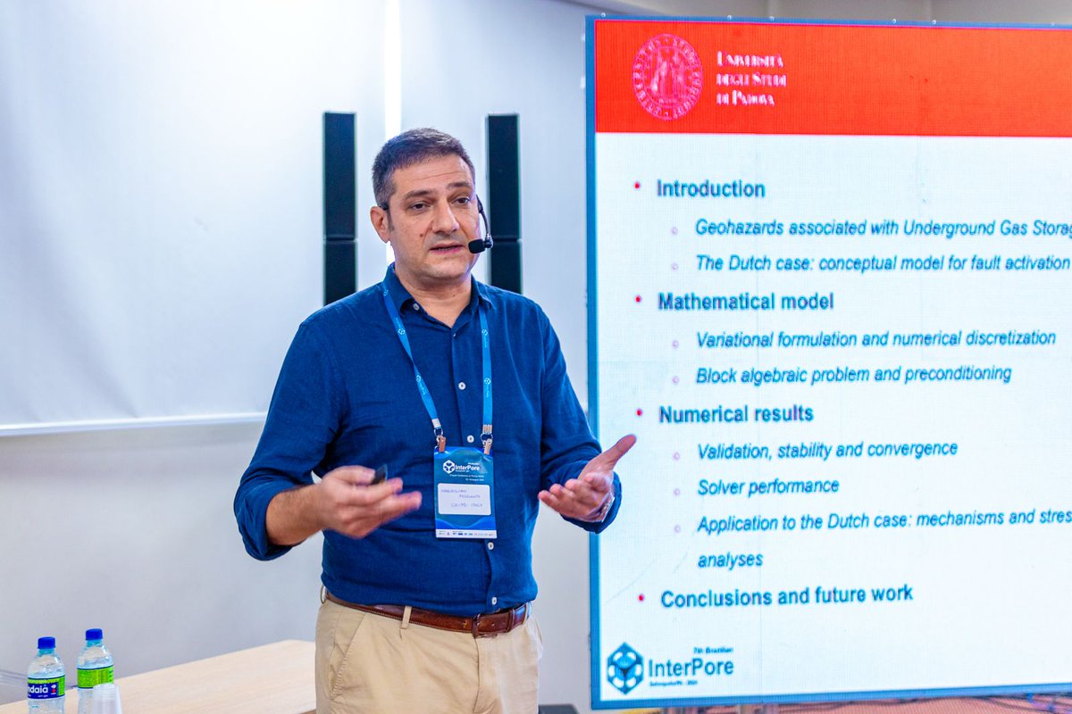 👨‍🏫 Meet Prof. Massimiliano Ferronato (<a href="/UniPadova/">Università di Padova</a> ),  expert in #numerical #modeling, #geomechanics &amp; #subsurface simulation.
From CO₂ storage to fracture mechanics, his work connects advanced computing with real-world environmental challenges.

#Geomechanics #NumericalModeling