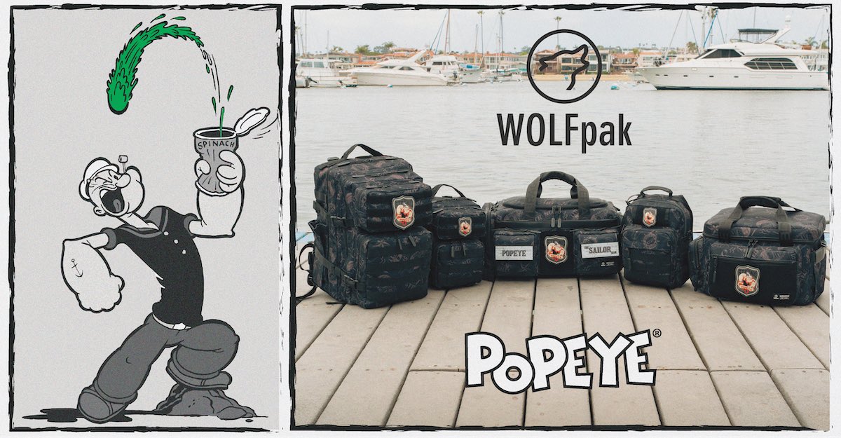 Strong to the Finish! Don't miss out on our Popeye Collection! Get your gear to carry your spinach all the way to the finish!

wolfpak.com/collections/po… <a href="/WOLFpaktrust/">WOLFpak</a>