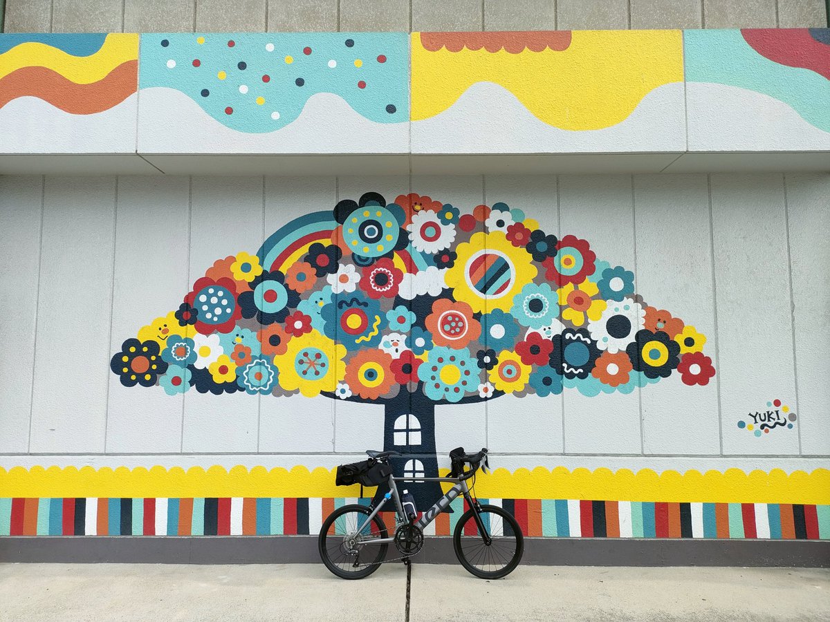yurucyclist's tweet photo. 今日もサイコン付けずに近場をポタり

昨日の37.6℃にビビりながらも、午前中は雲も多めで風もあり意外と自転車日和でしたー🚴

でも午後は陽射しガンガンの猛暑でやんした😅

#ロードバイク 
#TERN https://t.co/eQW5t1fwyk