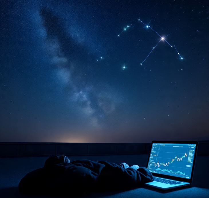 ShillSlingerUSA's tweet image. Some watch charts. I watch stars. Both are full of possibilities. ✨📊
#StellarVibes #CosmicCrypto #CryptoChill