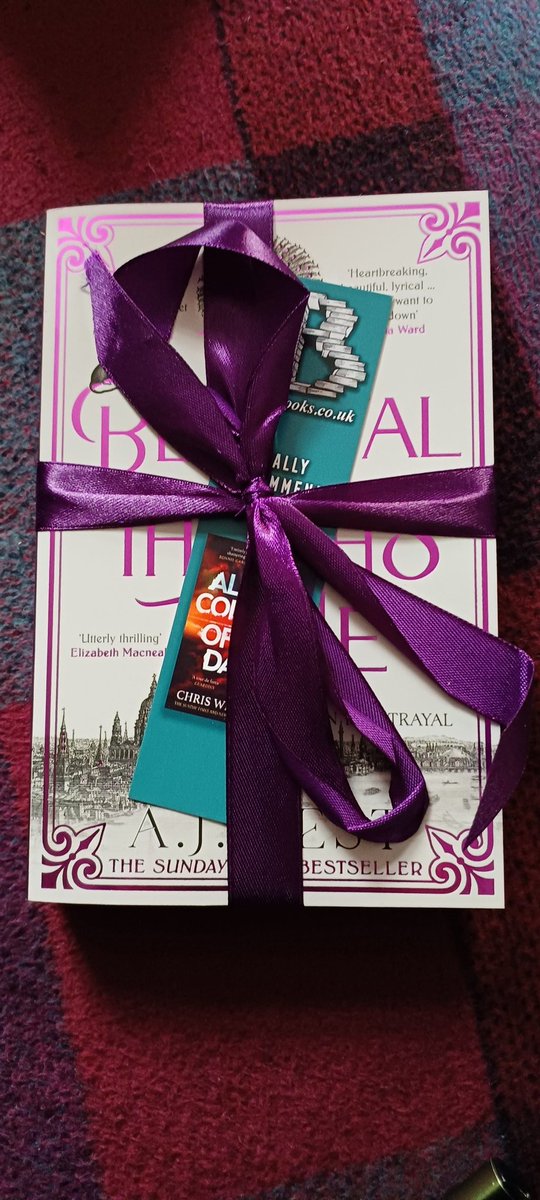 Charmedone360's tweet photo. @AJWestAuthor &amp; @bertsbooks It has arrived today so beautiful thankyou 🦚🙂💜 https://t.co/MVDCG0R0QO