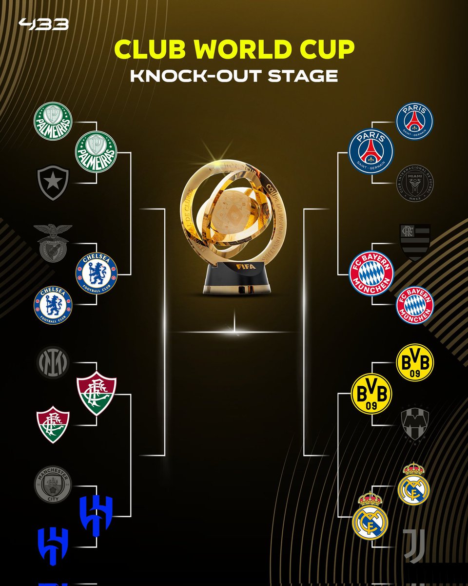 El último cupo de cuartos de final, se lo llevó el #BorussiaDortmund tras vencer por 2-1 al #Monterrey en el Mercedes-Benz de Atlanta