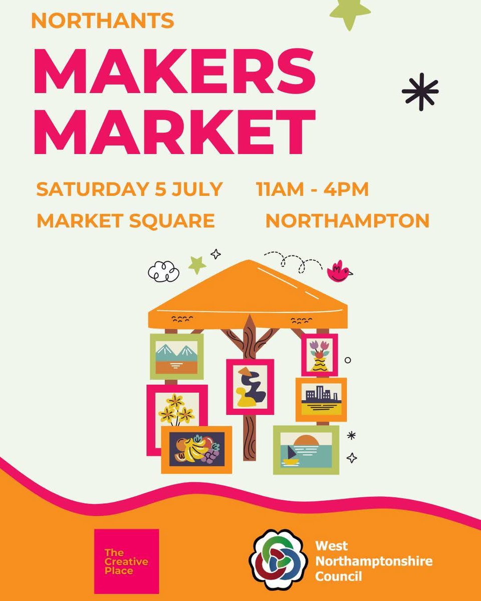 Northampton Film Festival (@nnfilmfestival) on Twitter photo Sat 5 July 11am-4pm local creatives are taking over Northampton Market!
PLUS contribute to our animated Great Fire of Northampton film - add your sketches with our animators or create a spell to conjure up a new Northampton with our resident wizard!
northamptonfilmfestival.eventive.org/schedule/north… Sat 5 July 11am-4pm local creatives are taking over Northampton Market!
PLUS contribute to our animated Great Fire of Northampton film - add your sketches with our animators or create a spell to conjure up a new Northampton with our resident wizard!
northamptonfilmfestival.eventive.org/schedule/north…