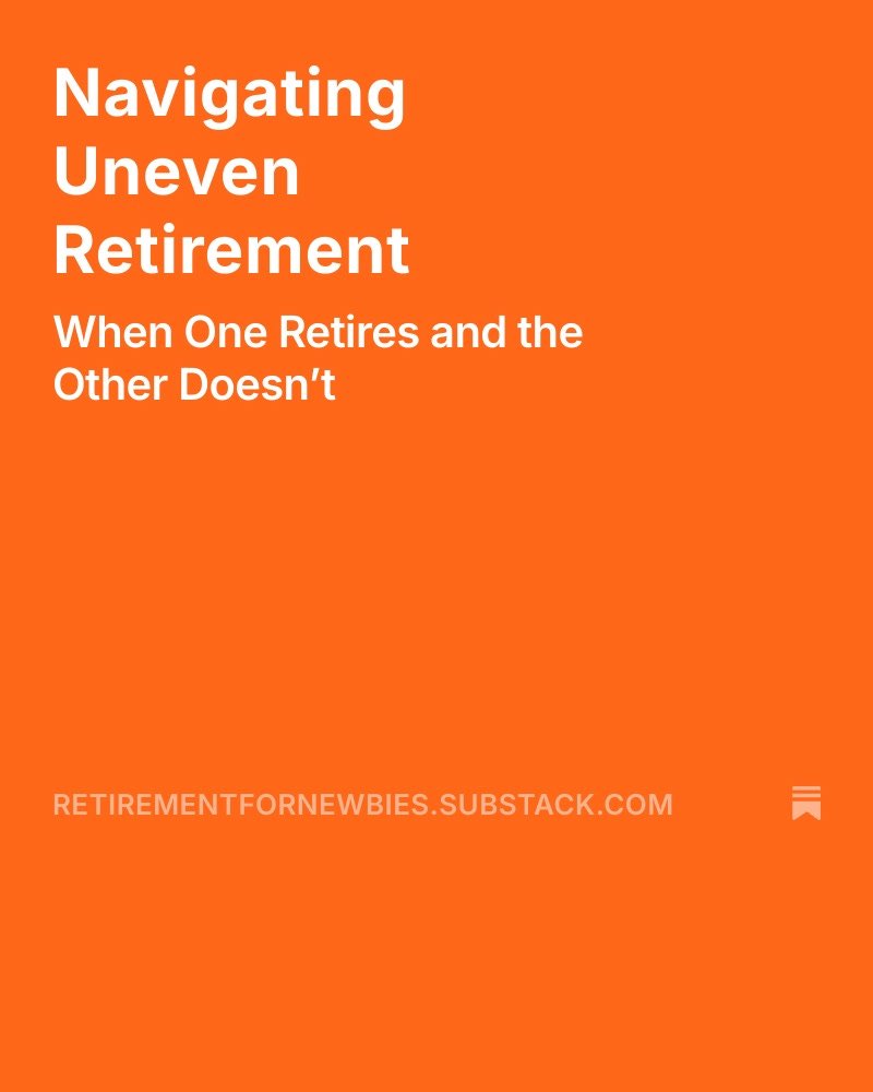 RetirementFN's tweet photo. Navigating Uneven Retirement.

This week’s Newsletter now live: https://t.co/ueqss95qaw

#RetirementPlanning #Retirement #earlyretirement https://t.co/REapheDDPN