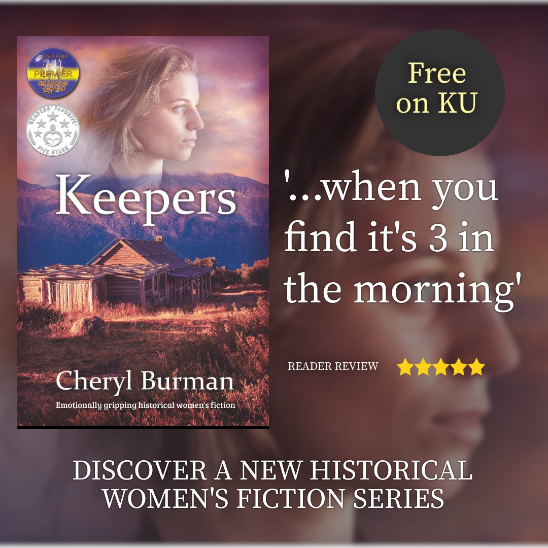 “I found myself unable to set down the book, reading into the wee hours of the night, wanting to find out how the story would unfold. Kept me guessing until the final paragraph!”

An Amazon best seller
mybook.to/KeepersBurman

#womensfiction #romance #reading #Australia #1950s