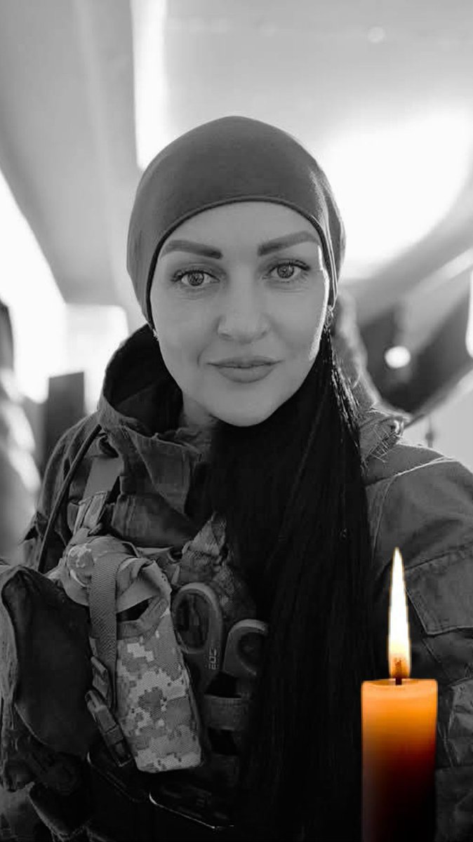 EuromaidanPR's tweet photo. Paramedic Olena Yeremenko from Zaporizhzhia KIA.

Sincere condolences to her family, friends, brothers and sisters.

Eternal glory and eternal memory!
R.I.P. https://t.co/qjnEuZuT0w