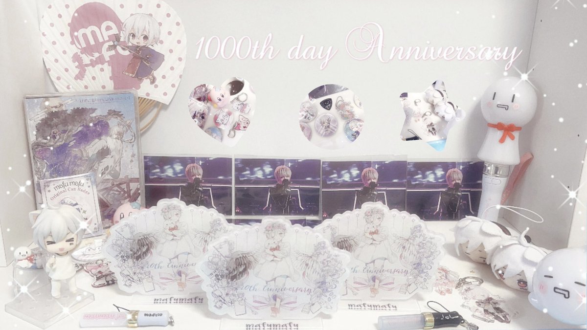 Today marks 1000 days since I became a fan of mafumafu. It may not be much, but mafumafu changed my life during these 1000 days. 
I’ll keep supporting you forever! 💕
02/07/2025