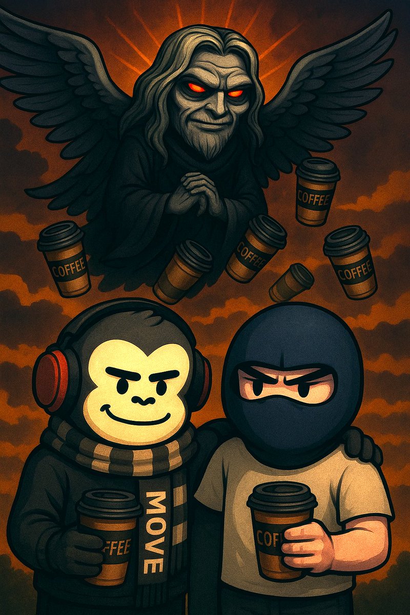 BlockBeaconn's tweet image. In the jungle of Web3, @GorillaMoverz  don’t just sip coffee ☕️ they brew revolutions.
Every cup powers a move. Every move shakes the chain #Gmove 
@moveindustries 
@craesol