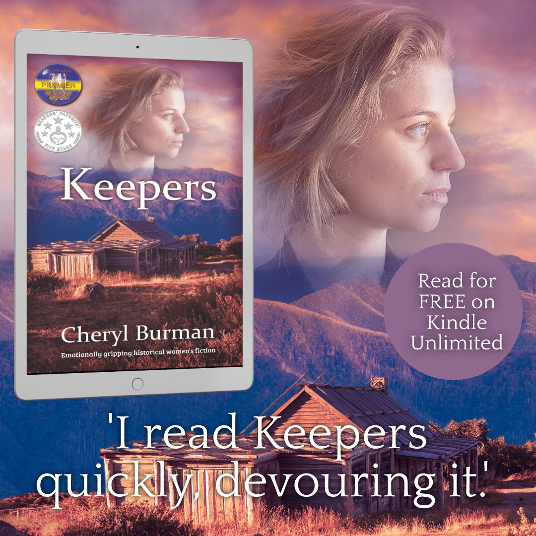 At 18, Raine didn’t plan on being married with a baby. But when her best efforts to make it work are thrown in her face, she must dig deep to find where happiness lies.

mybook.to/KeepersBurman

#historicalfiction #womensfiction #romance #australia #1950s #KU #literaryfiction