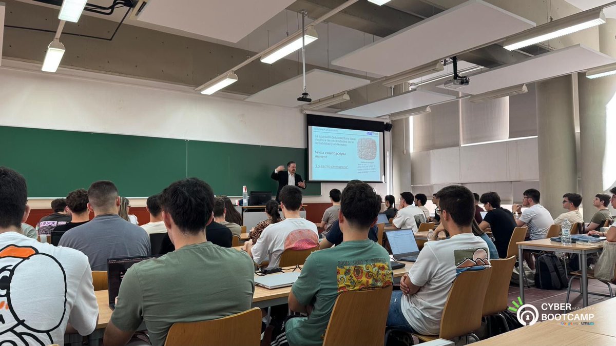 nics_lab's tweet photo. 🔐 ¡Arranca el #CyberBootcampMálaga 2025!
Desde NICS_Lab impulsamos esta experiencia única en ciberseguridad. En la 1ª jornada, conceptos clave como identidad, privacidad y confianza.
¡Y esto no ha hecho más que empezar! 🚀
+ info: https://t.co/SDtmHRoFxh https://t.co/yJhAZQ14HU