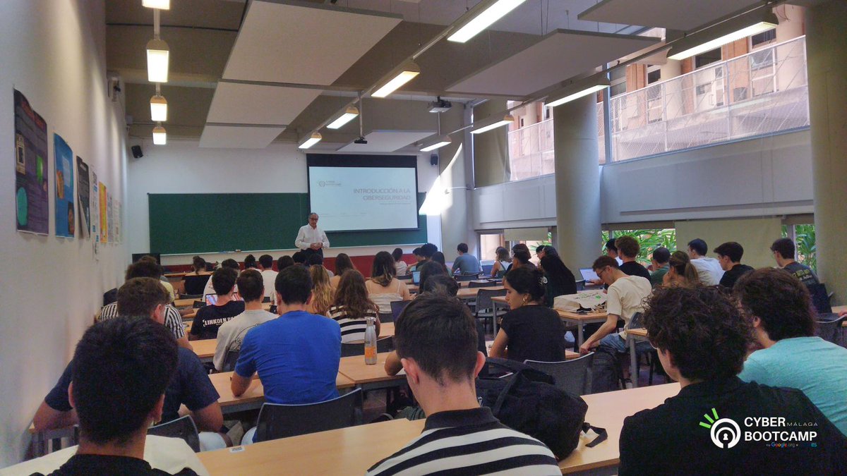 🔐 ¡Arranca el #CyberBootcampMálaga 2025!
Desde NICS_Lab impulsamos esta experiencia única en ciberseguridad. En la 1ª jornada, conceptos clave como identidad, privacidad y confianza.
¡Y esto no ha hecho más que empezar! 🚀
+ info: nics.uma.es/cyberbootcamp/