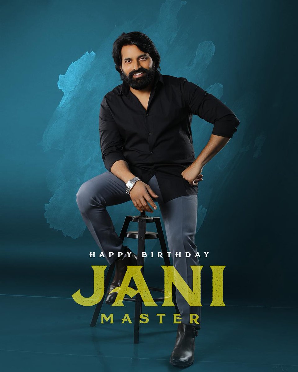24studio4's tweet photo. Wishing the Pan-Indian Popular Choreographer @AlwaysJani a Happy Birthday 💐

Wish you the best in everything ahead #HBDJaniMaster

#Jailer2 #Peddi #MassJathara #AndhraKingTaluka #45TheMovie #Thama #ArjunUstara #KDTheDevil #YoursSincerelyRAAM #LoveInsuranceKompany https://t.co/G2BRQf1twN