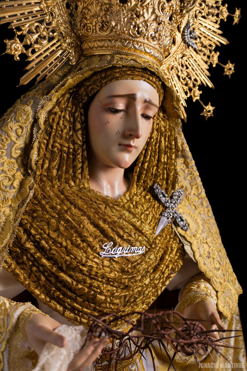 #VESTIMENTA ▪️ "A ti llamamos los desterrados hijos de Eva; a ti suspiramos, gimiendo y llorando, en este valle de lágrimas." 

📷 <a href="/ignamg_/">Ignacio Martínez González</a> 

#soydelviacrucis
#viacrucisgranada