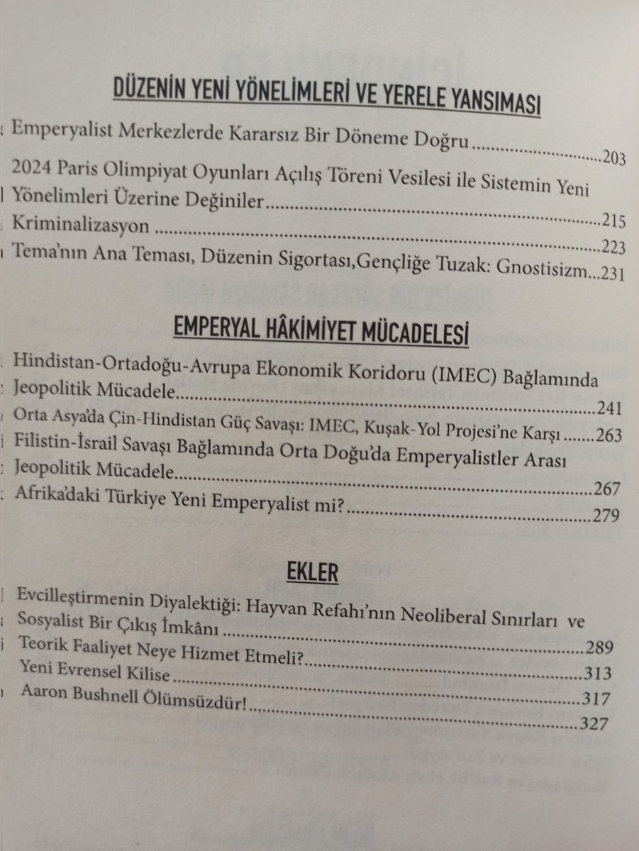 NeoZerdüşt (@ebuzerdust) on Twitter photo Teşekkürler <a href="/Sosyalizm_org/">sosyalizm.org</a>
Benim de üç makale ile katkıda bulunduğum İŞGAL çıktı. Temin edip okuyalım. Önce zihinleri işgalden arındıralım. Teşekkürler <a href="/Sosyalizm_org/">sosyalizm.org</a>
Benim de üç makale ile katkıda bulunduğum İŞGAL çıktı. Temin edip okuyalım. Önce zihinleri işgalden arındıralım.
