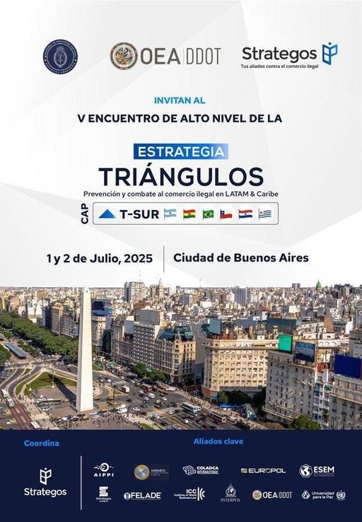 CCCEur's tweet photo. FYI/Por info: @OEA_DDOT continua el 'V Encuentro de Alto Nivel de la Estrategia Triángulos para la #prevención y #combate al #ComercioIlícito en América Latina y el Caribe’. https://t.co/egZrDQqyhF #AmericaLatina #Caribe #OEA #OAS #DDOT #Strategos #EstrategiaTriangulos https://t.co/UTJRy2q7Tg